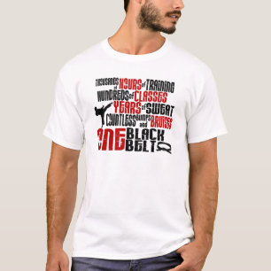 T-SHIRT & ROUPA de UM KARATÉ do cinturão negro 2