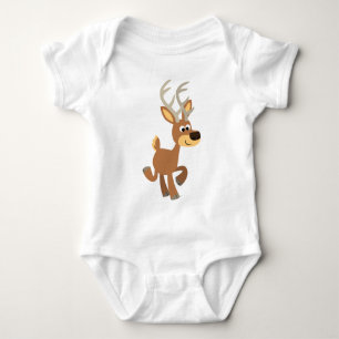 T-shirt Roupa de um lindo desenho animado de veado