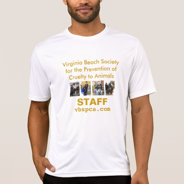 T-shirt Roupa de VBSPCA/VEGAN (Frente)