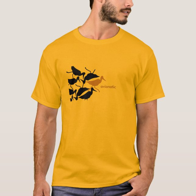 T-shirt Roupa do guisado do pássaro (Frente)