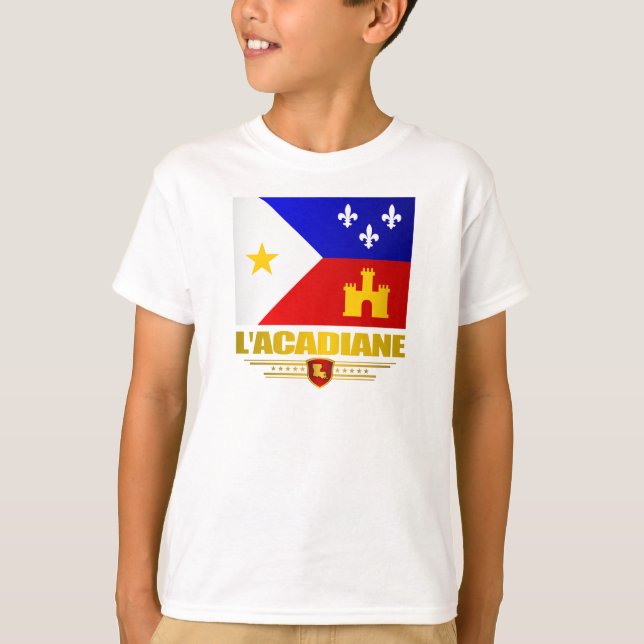 T-shirt Roupa do Orgulho Acadiana (Frente)