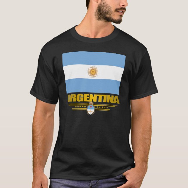 T-shirt roupa do "Orgulho Argentina" (Frente)