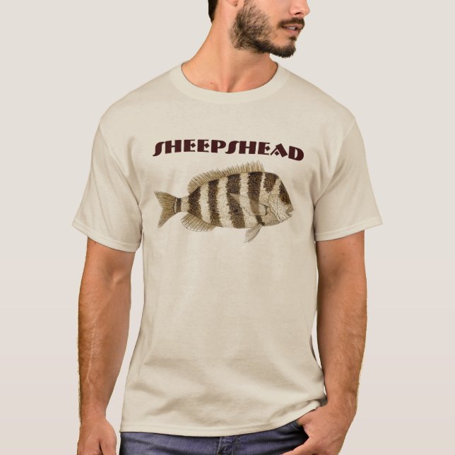 T-shirt Roupa do Sheepshead (Frente)