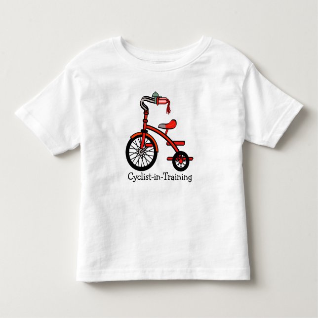 T-shirt Roupa do Tricycle Design Toddler (Frente)