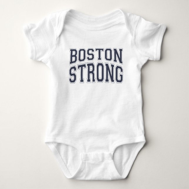 T-shirt Roupa forte de Boston (Frente)
