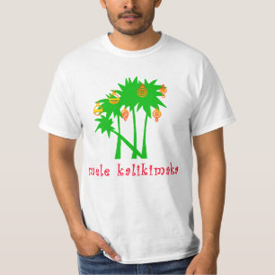 T-shirt Roupa havaiano do Natal de Mele Kalikimaka
