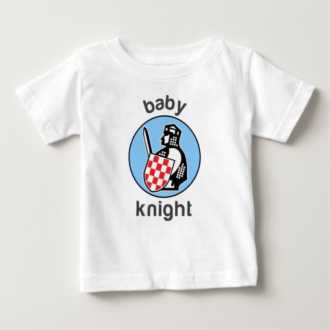 T-shirt Roupa para bebê Knight (Frente)