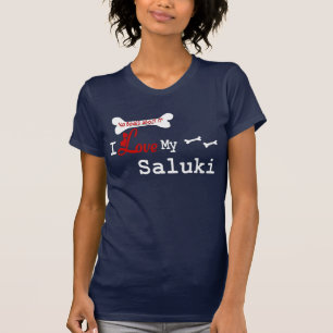 T-shirt Roupa Saluki (I Love)