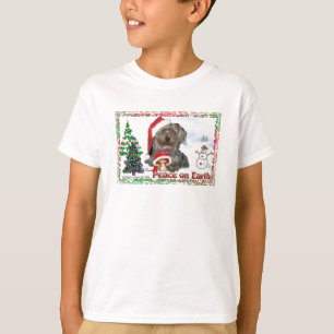 T-shirt Roupas de Férias do Rato Cachorro Sedoso Sasha Syd