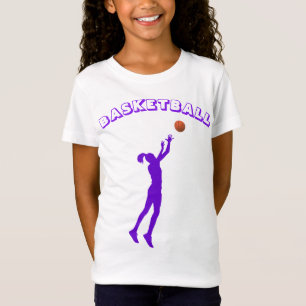 T-Shirt Roxo de Basquete