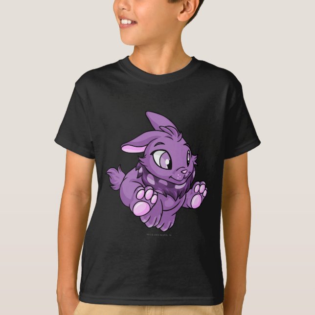 T-shirt Roxo de Cybunny (Frente)