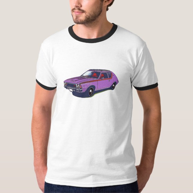 T-shirt roxo de Gremlin (Frente)