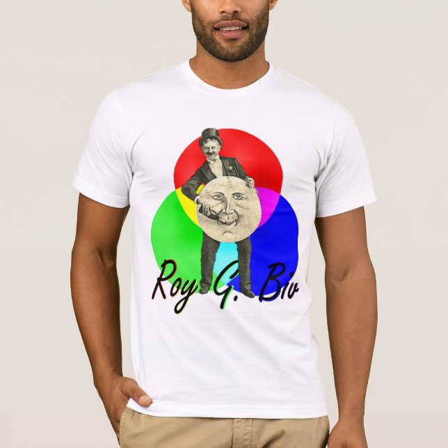 T-shirt Roy G. Biv (Frente)