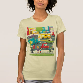 T-shirt Rua da cidade