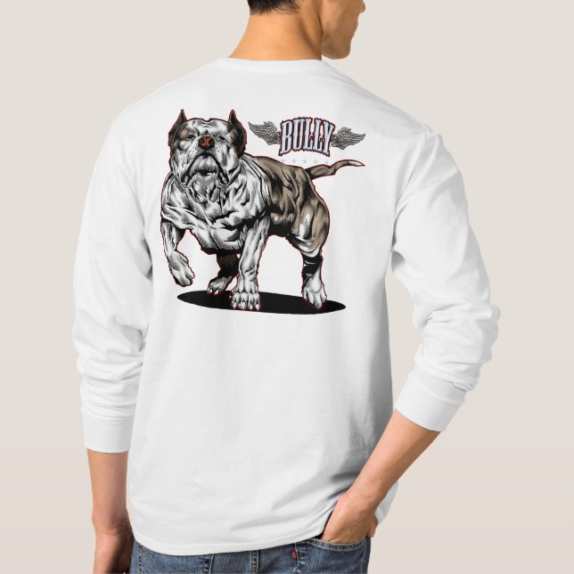 T-shirt Rua da intimidação (Verso)