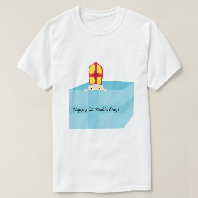 T-shirt Rua De Arte Para Crianças Inúteis. Nicholas Sinter (Frente do Design)