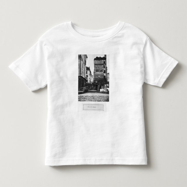 T-shirt Rua de la Colombe, Paris, 1858-78 (Frente)