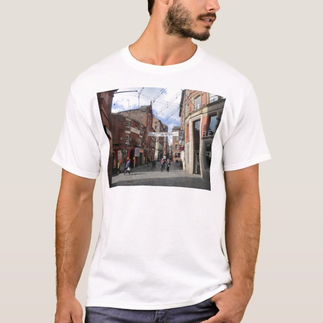 T-shirt Rua de Mathew em Liverpool (Frente)