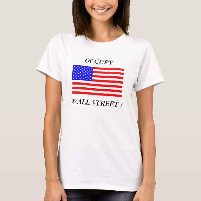 T-SHIRT RUA DE PAREDE OCCUPY (Frente)