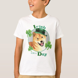 T-shirt Rua, Dia de Patrick Shiba Inu