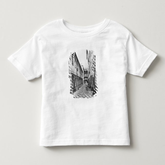 T-shirt Rua du Fer-um-Moulin, Paris, 1858-78 (Frente)