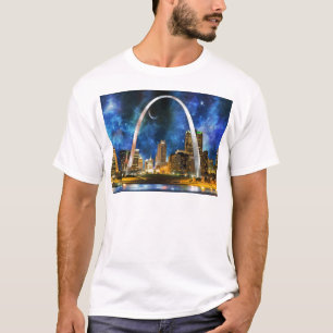 T-shirt Rua espacial Louis Skyline.