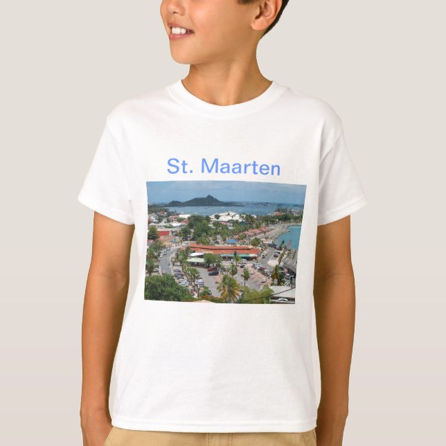 T-shirt Rua. Maarten - Marigot Bay (Frente)
