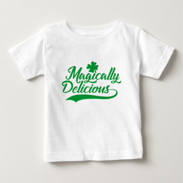 T-shirt Rua magicamente deliciosa. Dia de Patrick (Frente)