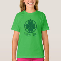 Rua. Patricks Day Lucky Charm Clover Girls
