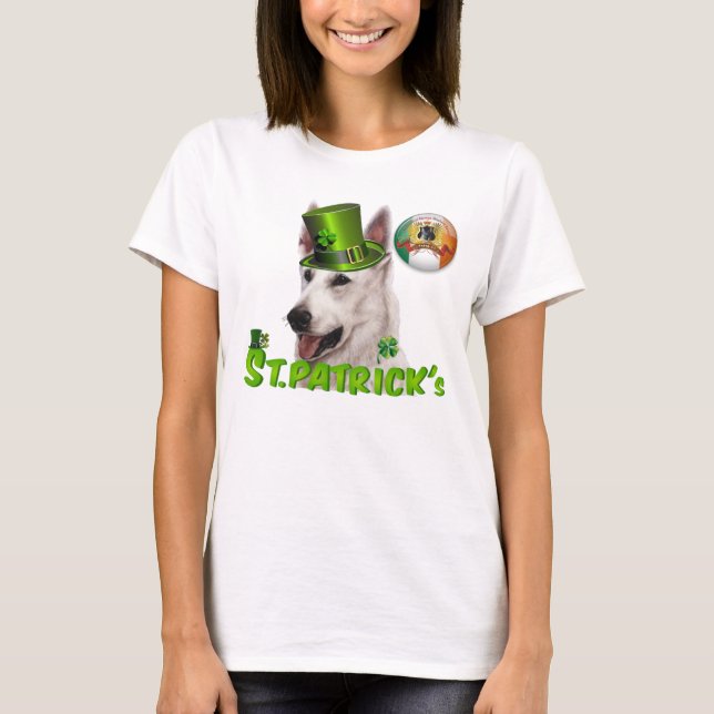 T-shirt Rua Patricks Deutscher Schäferhund Besitzer (Frente)