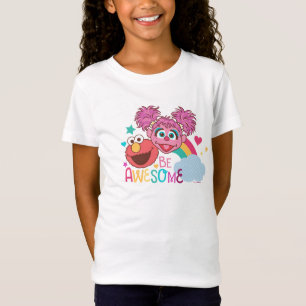 T-shirt Rua Sésamo   Elmo & Abby - Seja incrível