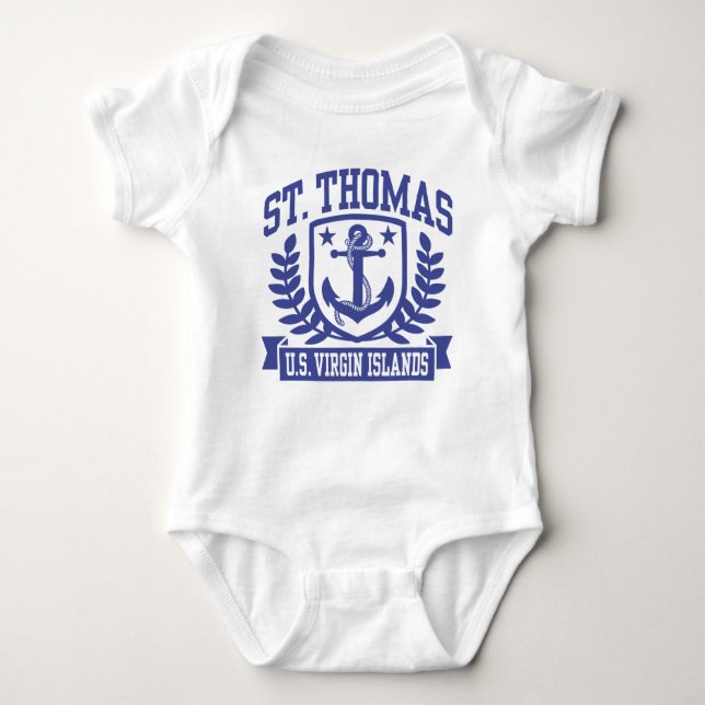 T-shirt Rua Thomas Ilhas Virgens Americanas (Frente)