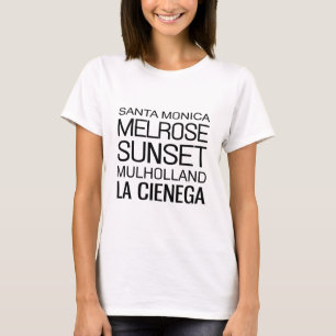 T-shirt Ruas do LA