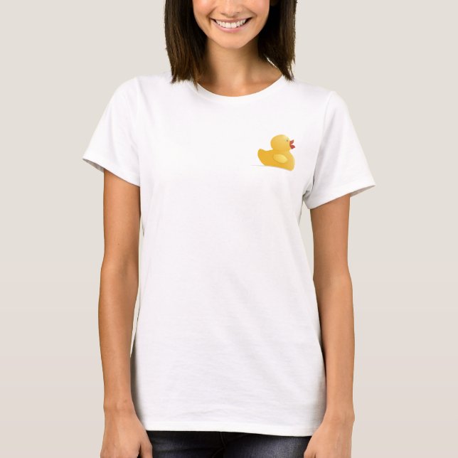 T-shirt Rubberduck Amarelo (Frente)