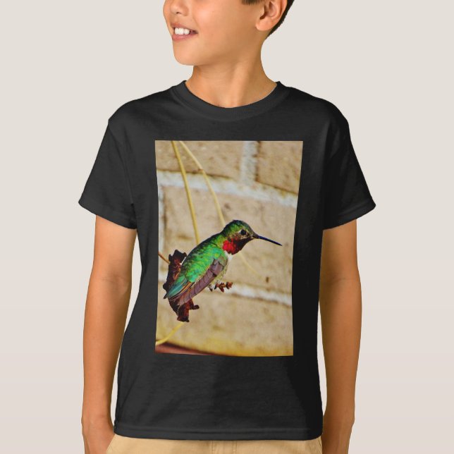 T-shirt Ruby Green Hummingbird (Frente)