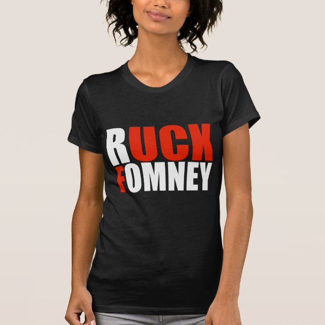 T-shirt RUCK o branco de FOMNEY (Frente)