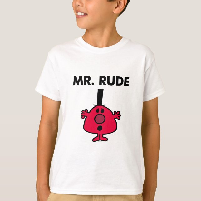 T-shirt Rude | Raiva Vermelha (Frente)