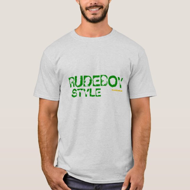 T-SHIRT RUDEBOY, ESTILO, BANGWEAR (Frente)