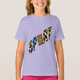 T-shirt Ruffle Desenho DESPORTO CHOCOLATE BOMBONS