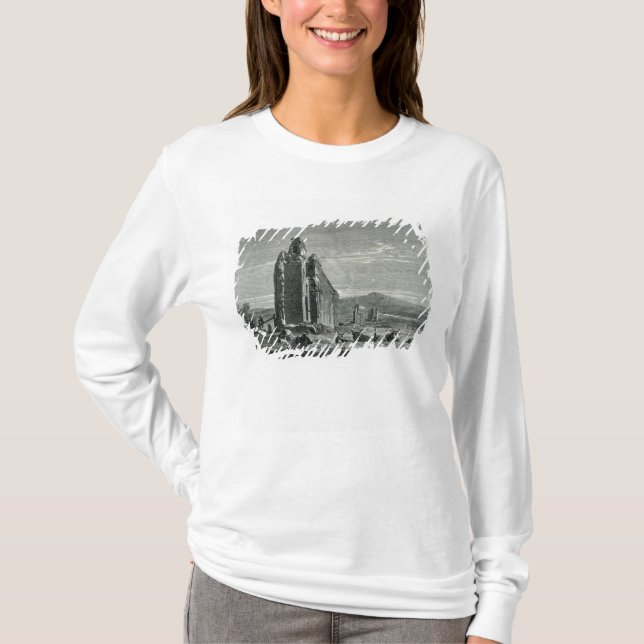 T-shirt Ruínas do aqueduto de Appius Claudius, Roma (Frente)