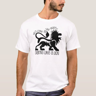 T-shirt Rujir como um leão