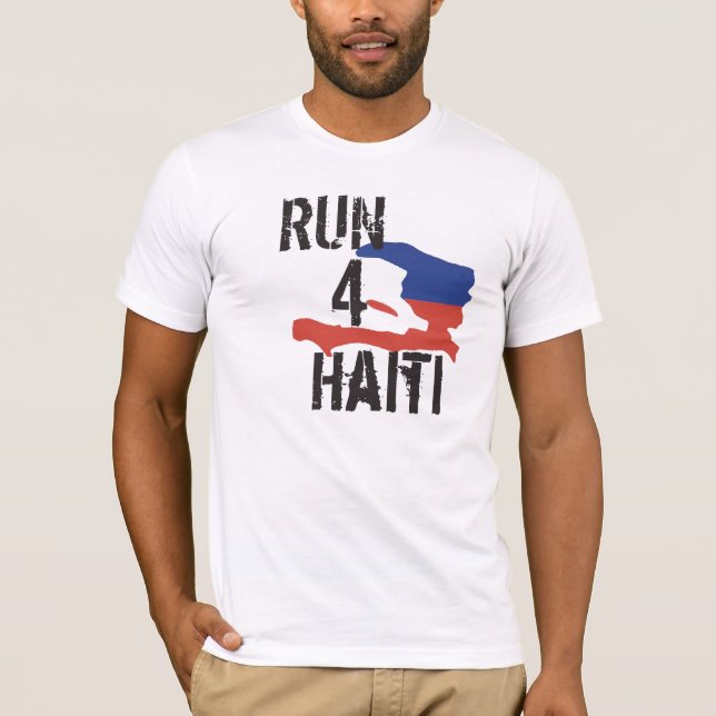 T-shirt Run4Haiti (Frente)