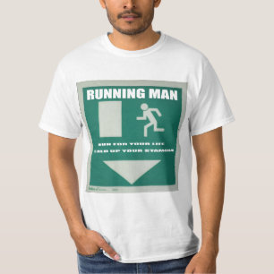 T-shirt Running do homem