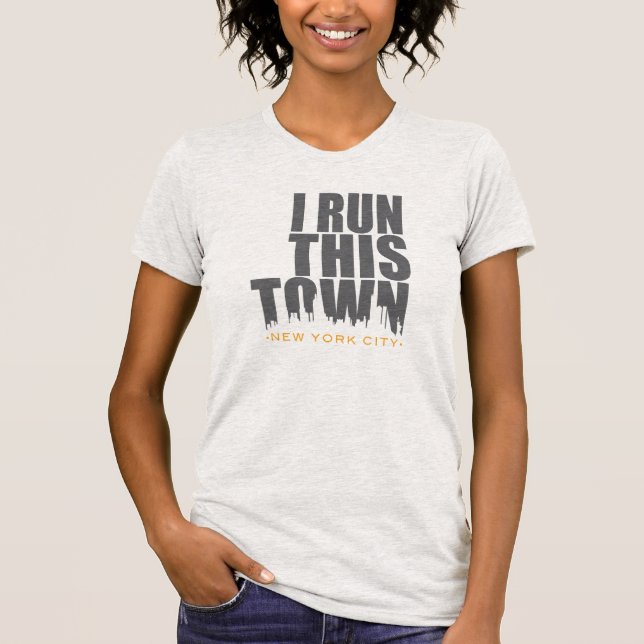 T-shirt Running - "eu funciono esta cidade (Frente)