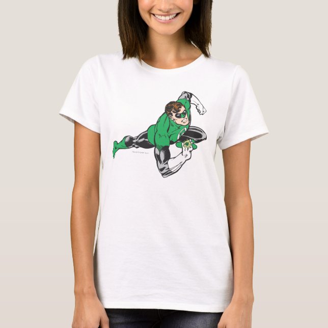 T-shirt Runs Lanterna Verde (Frente)