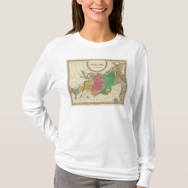 T-shirt Rússia em Ásia 2 (Frente)