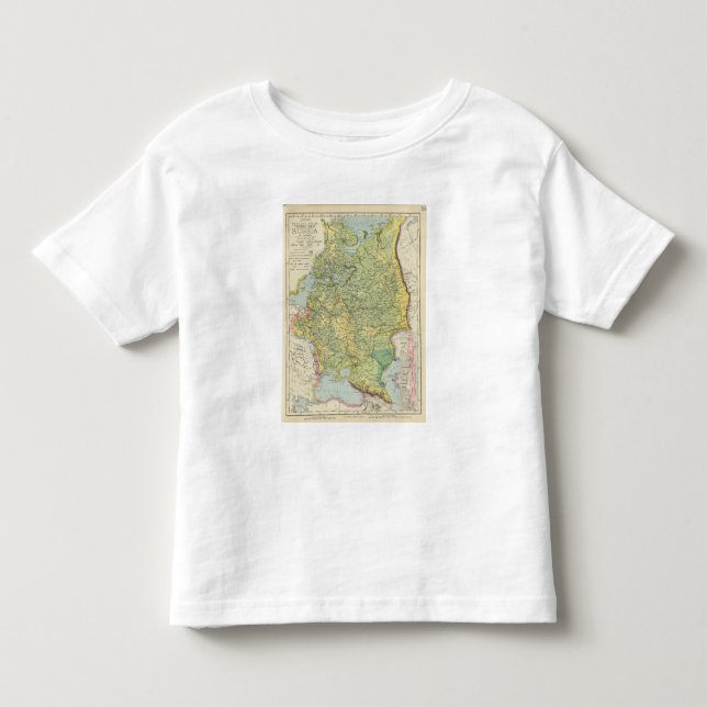 T-shirt Rússia em Europa 4 (Frente)