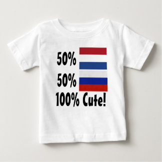 T-shirt Russo 100% do Dutch 50% de 50% bonito
