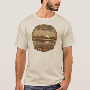 T-shirt Rustic Colorado está chamando e eu tenho que ir