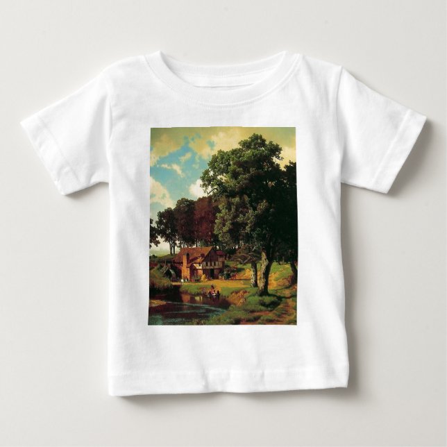 T-shirt Rusty Mill por Bierstadt Albert (Frente)
